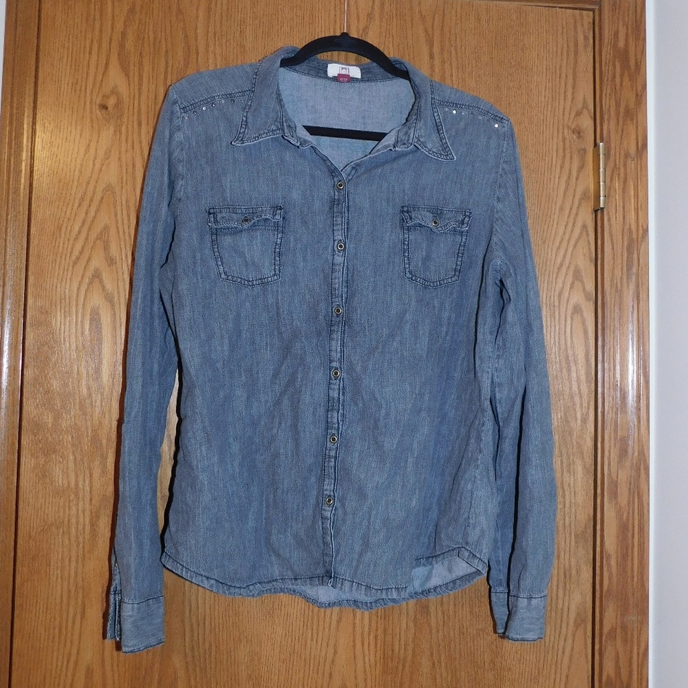Denim Button Up